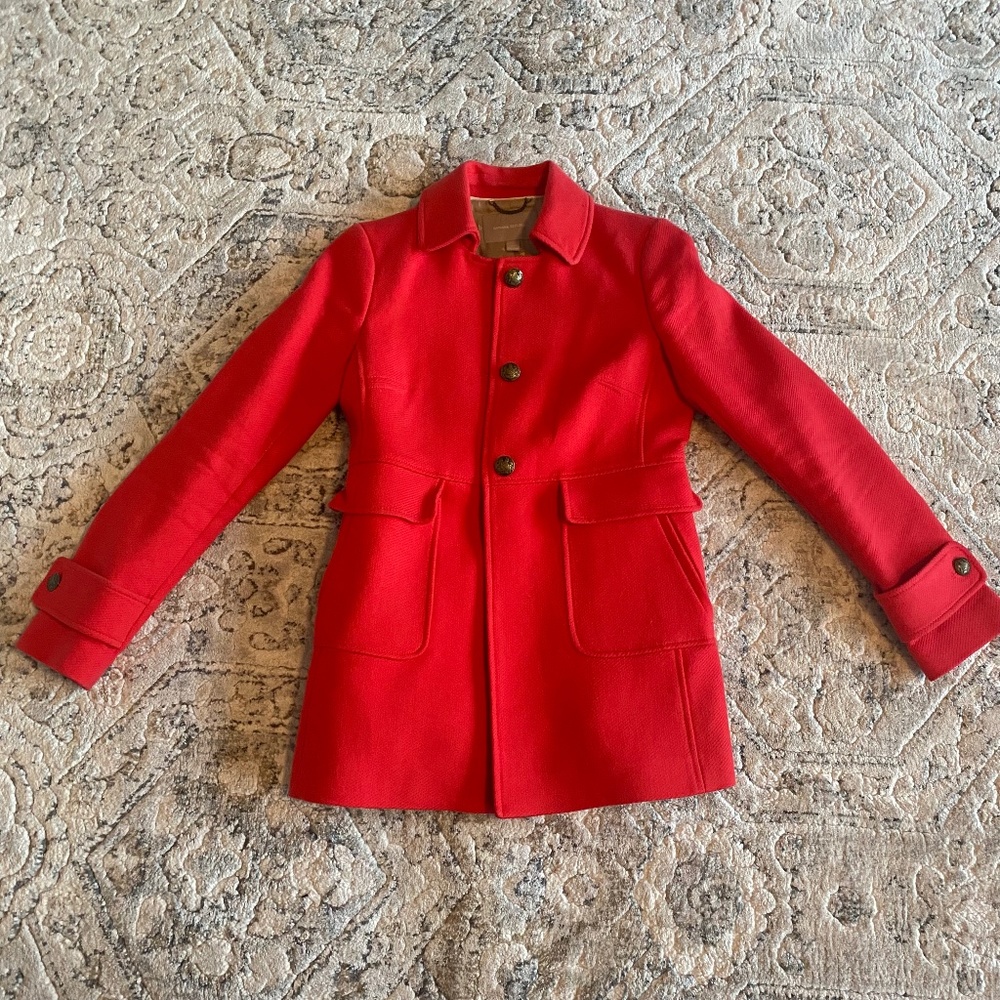 Red Banana Republic Coat Sz XS